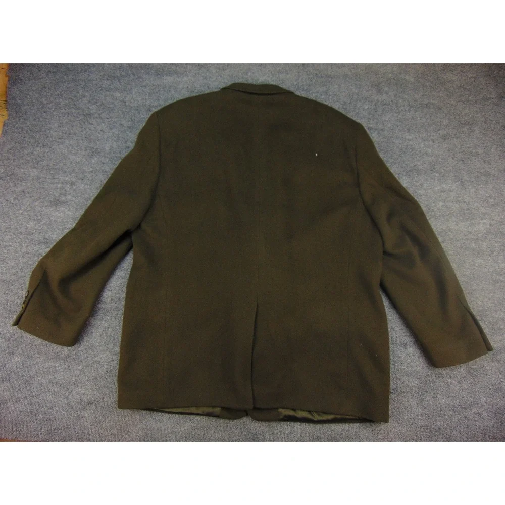 Botany Green‎ Solid Camel Hair Blazer Mens 50 Regular Sport Coat Professional